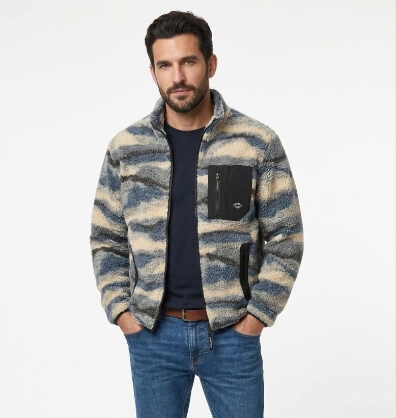 Forro polar Indicode camuflaje