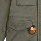Parka militar gianni con parches
