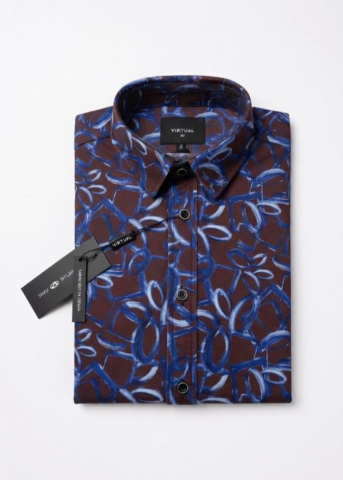 Camisa manga corta Virtual field 2261