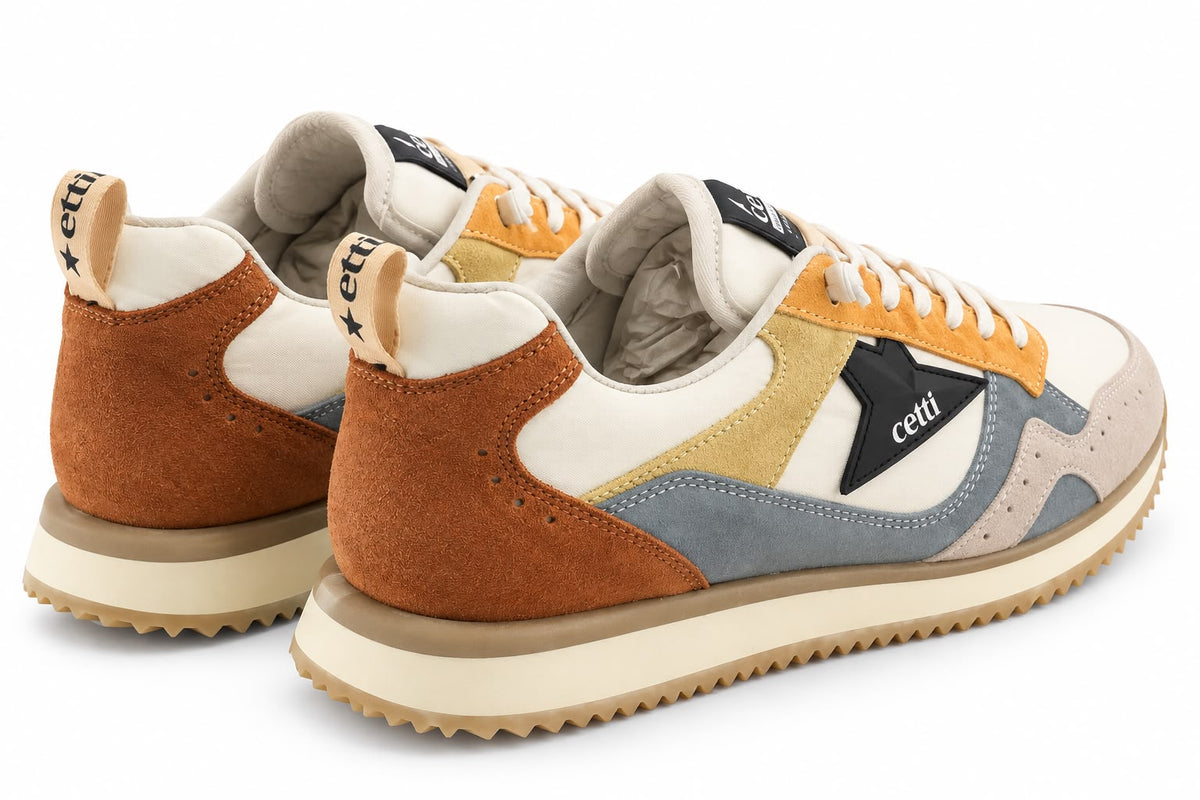 Zapatillas Cetti Ante-Mesh Multicolor | Hecho en España