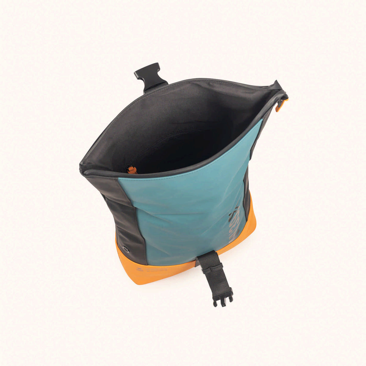 Mochila Urbana Impermeable Ergónoma con Acolchado Trasero CITY BACKPACK ORANGE/GREE