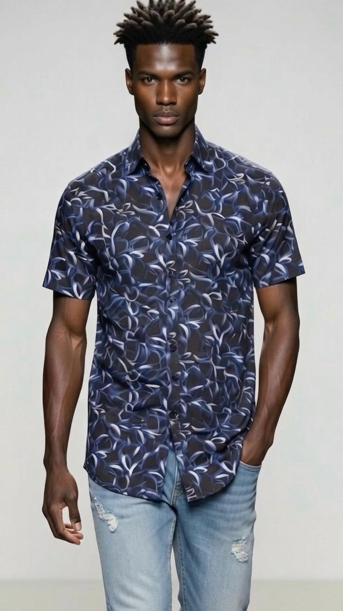 Camisa manga corta Virtual field 2261