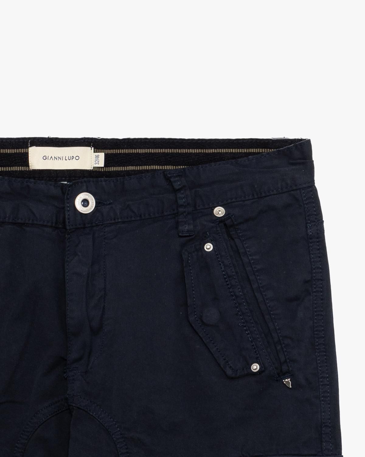 Pantalón cargo azul marino Gianni Lupo