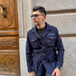 Chaqueta estilo militar berne
