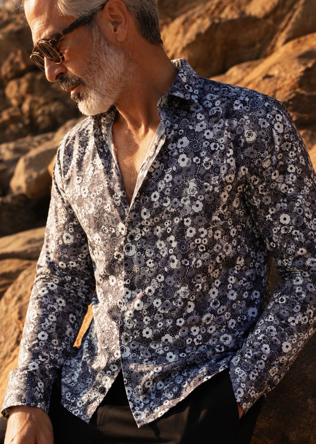 Camisa estampada Monttesco primavera