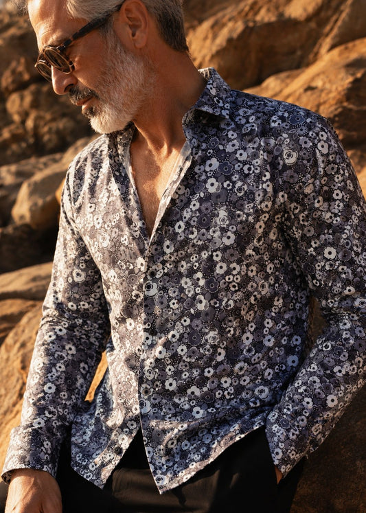 Camisa estampada Monttesco primavera