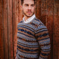 Jersey cuello caja LANA made in Spain