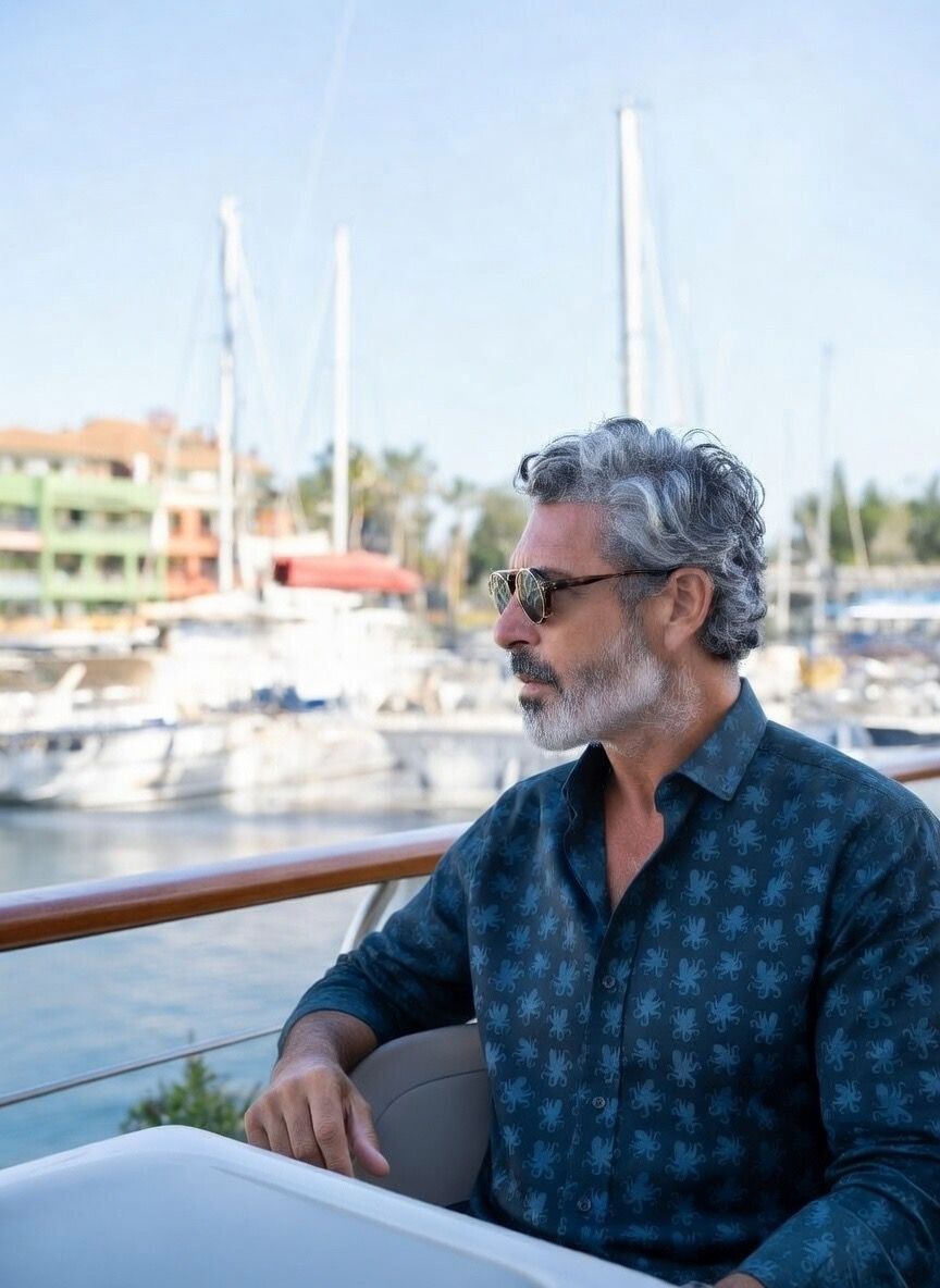 Camisa estampada Monttesco pulpitos