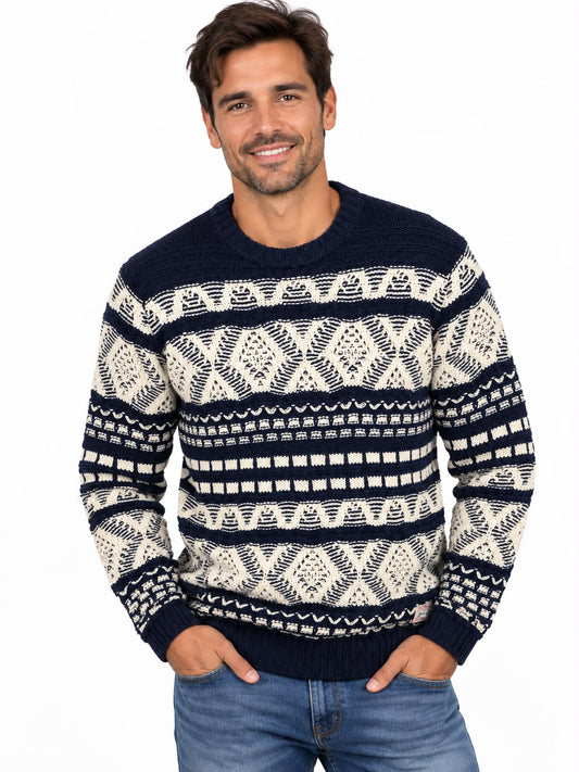 Jersey de Punto Jacquard Gianni Lupo