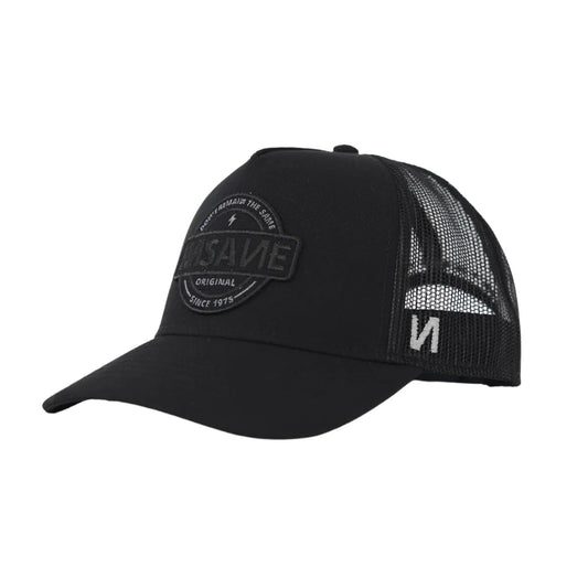 Gorra Insane trucker TOTAL BLACK - INDOMITO108