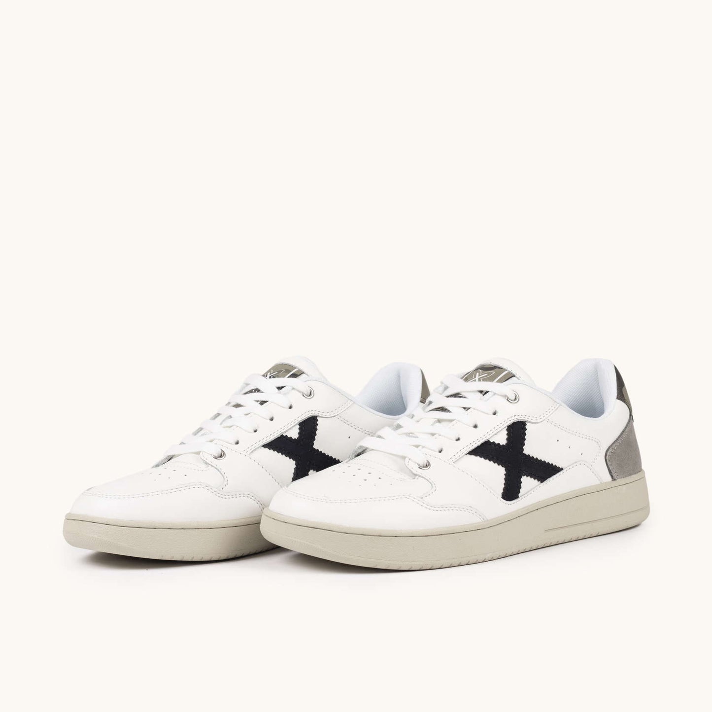 MUNICH LEGIT MAN 116 - Sneakers Tenis Urbanas Piel Blanca Camuflaje