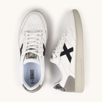 MUNICH LEGIT MAN 116 - Sneakers Tenis Urbanas Piel Blanca Camuflaje