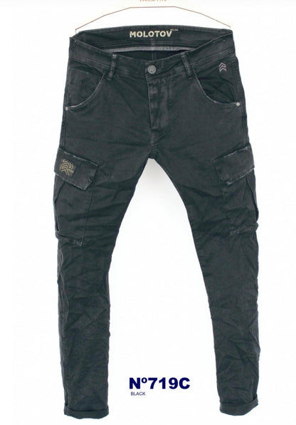 Pantalón cargo MOLOTOV black