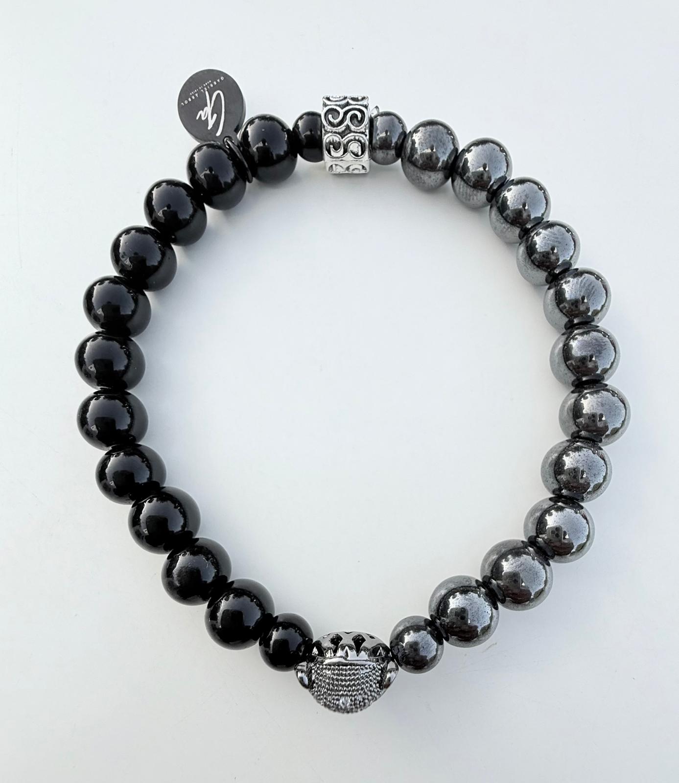 Pulsera gamadeinibiza tigre plata