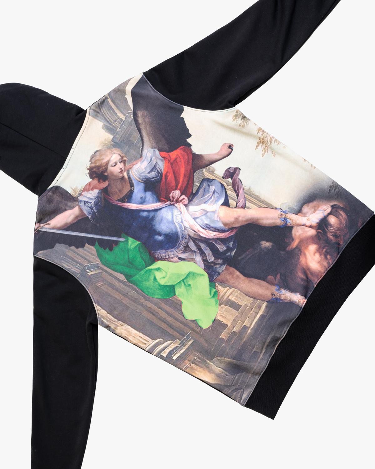 Sudadera con capucha Gianni Lupo – Estampado artístico