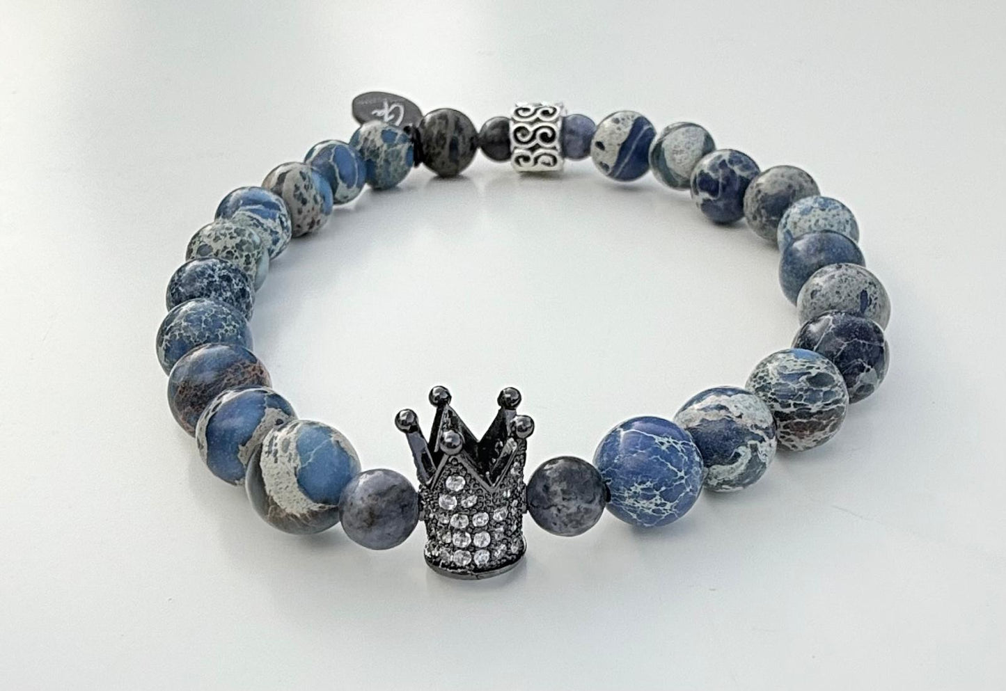 Pulsera gamadeinibiza corona azul