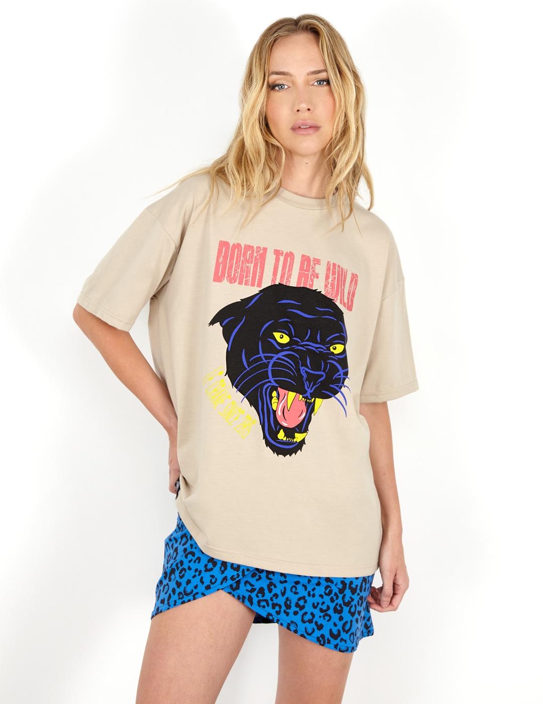 Camiseta Unisex Panther Le Crane - INDOMITO108