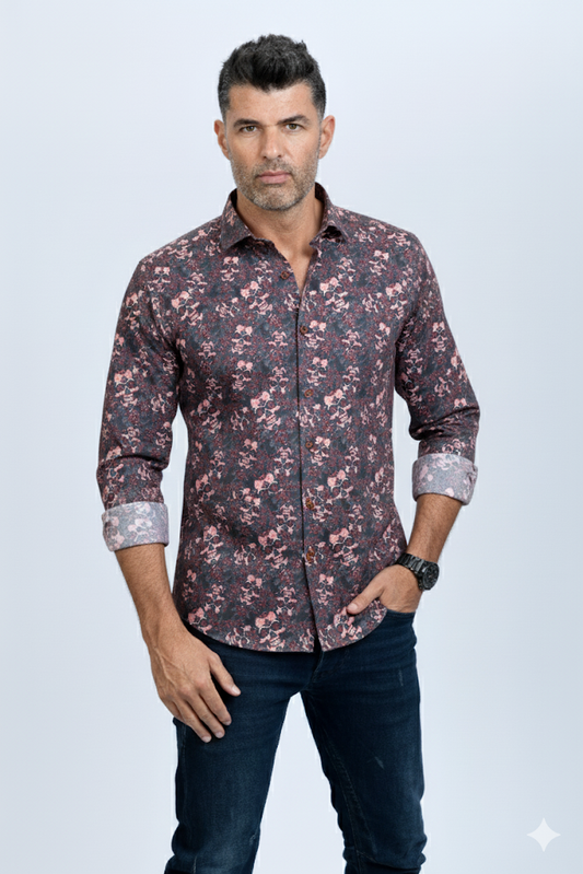 Camisa Monttesco calavera mystic