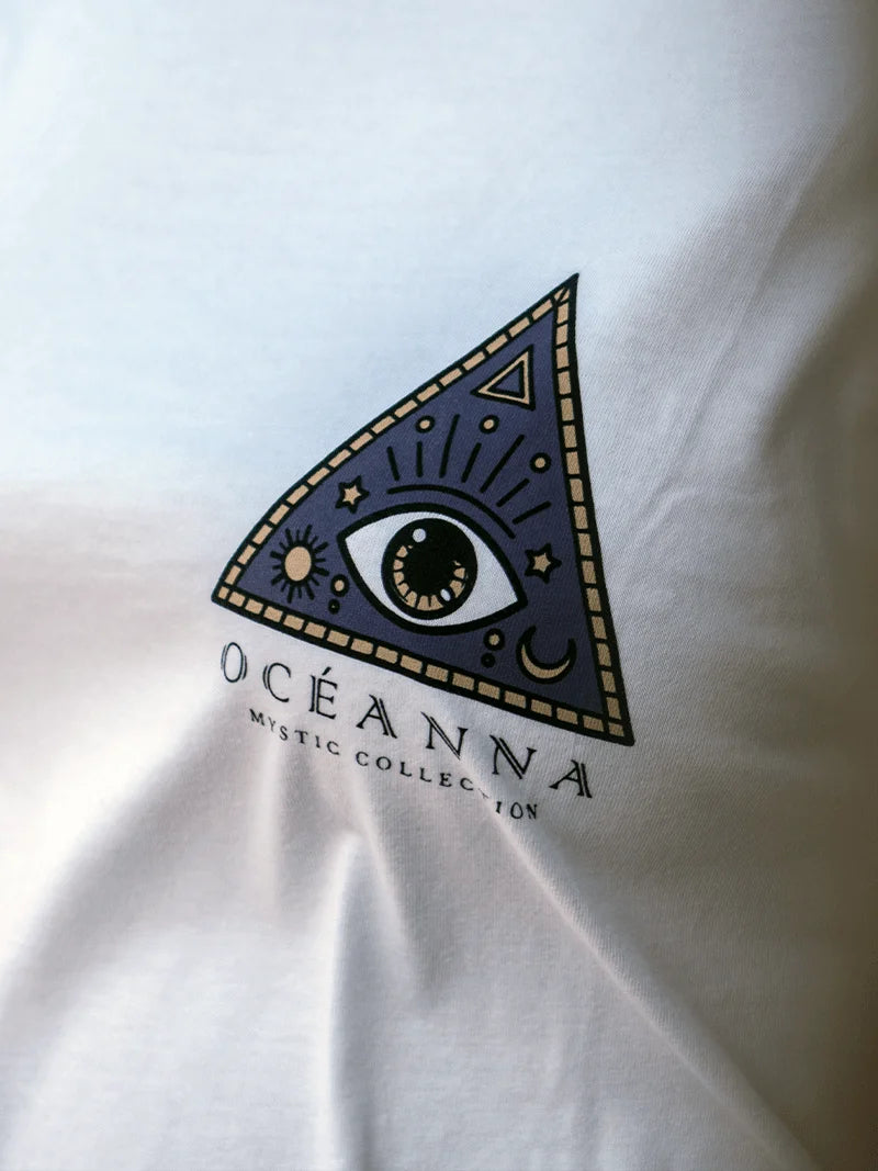 Camiseta Oceanna mystic white