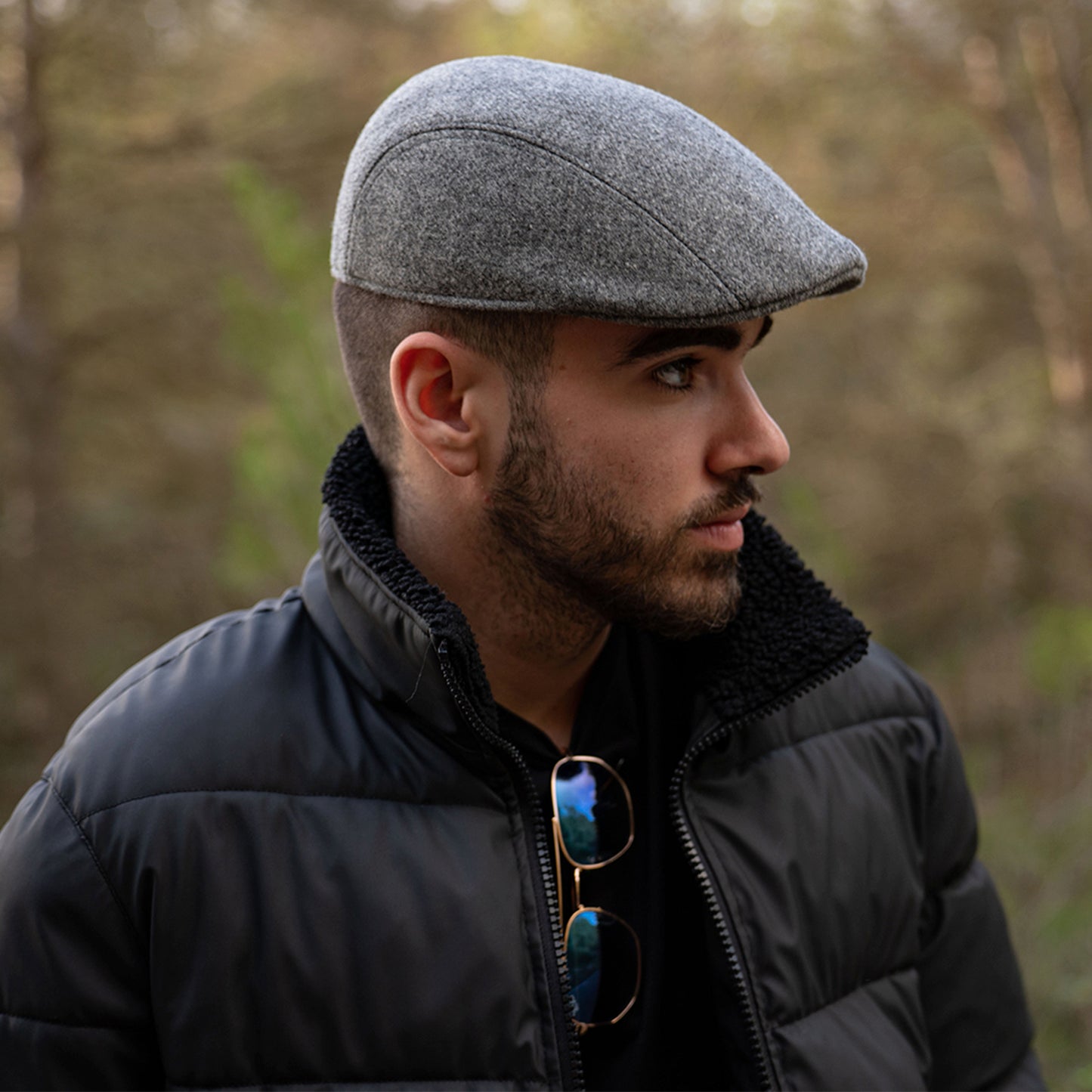 Boina 5025 gris claro feltrina waterprof