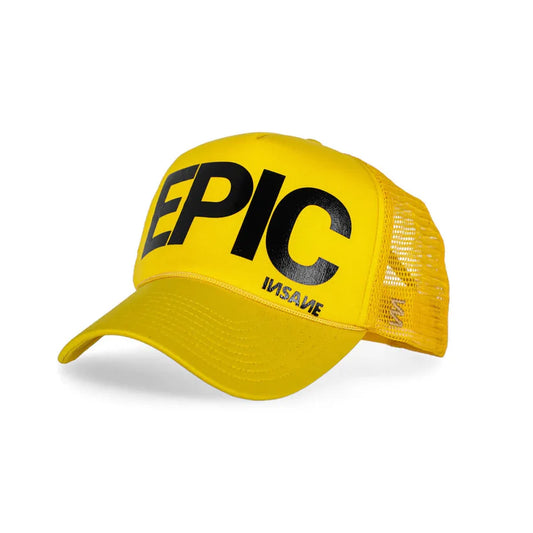 Gorra iNSANE epic trucker Yellow