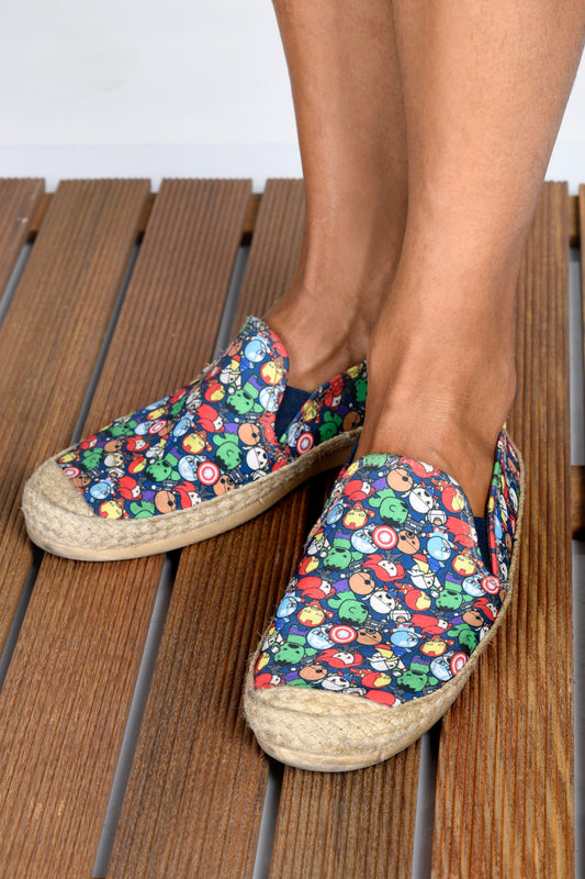 Zapatilla de yute Sevillas come cocos puntera