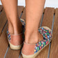 Zapatilla de yute Sevillas come cocos puntera