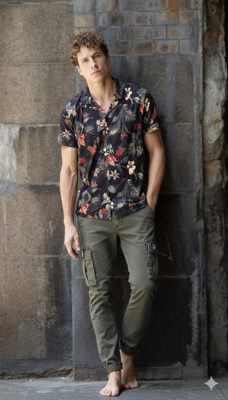 Pantalón cargo MOLOTOV kaki