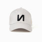 Gorra baseball black logo N