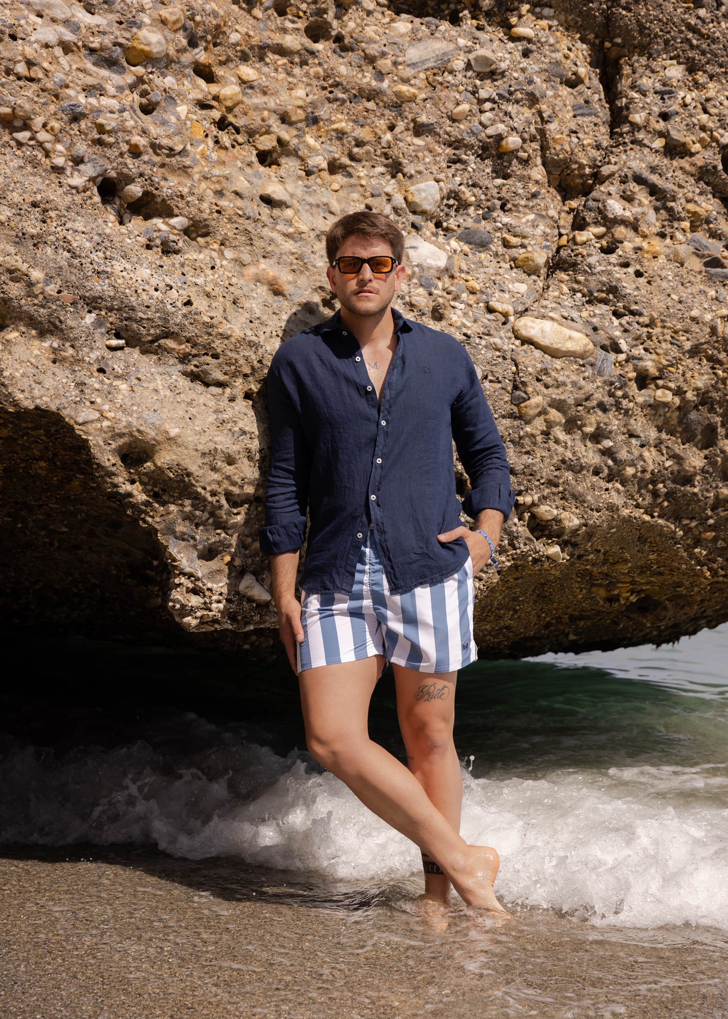 Camisa de lino 100% custi mikelo