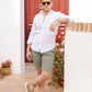 Camisa de lino 100% custi mikelo
