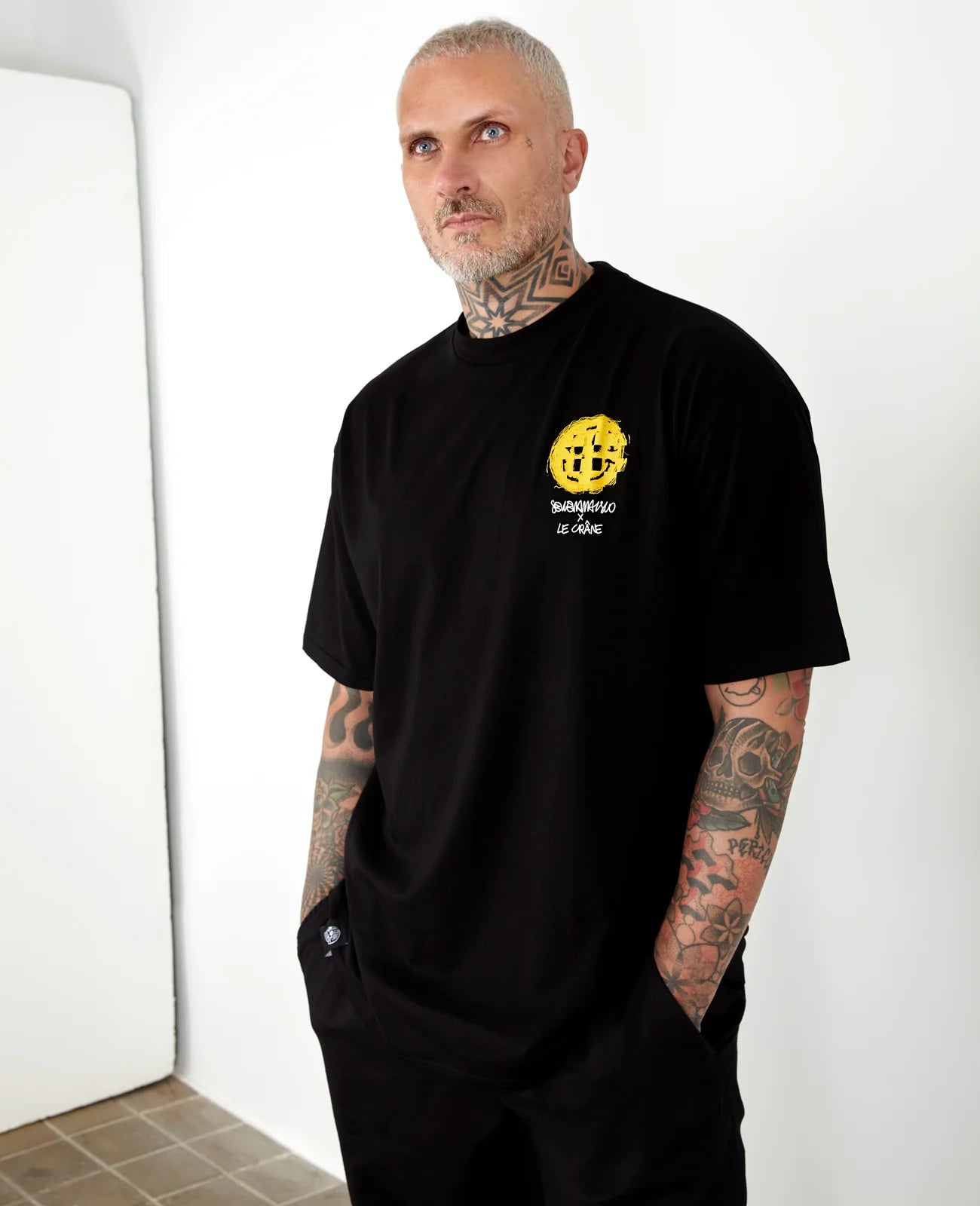 Camiseta Le Crane acid smile Serena Maisto