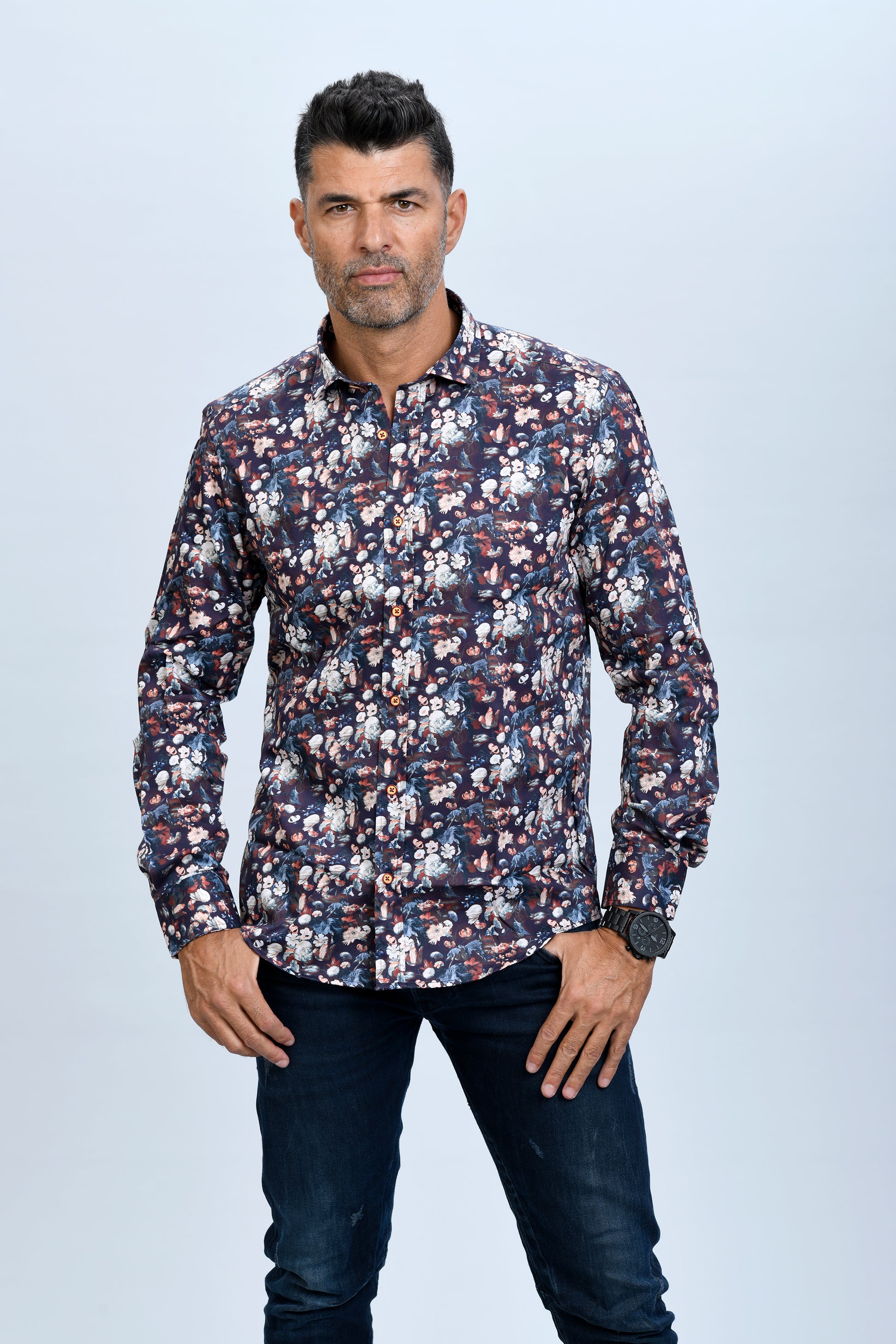 Camisas monttesco,camisas estampadas hombre,camisas originales hombre,camisas elegantes