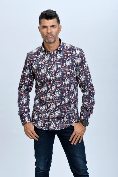 Camisas monttesco,camisas estampadas hombre,camisas originales hombre,camisas elegantes
