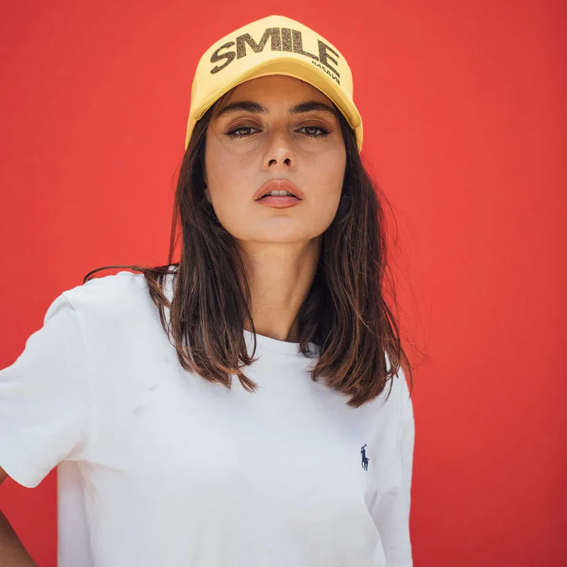 Gorra Insane Smilie yellow