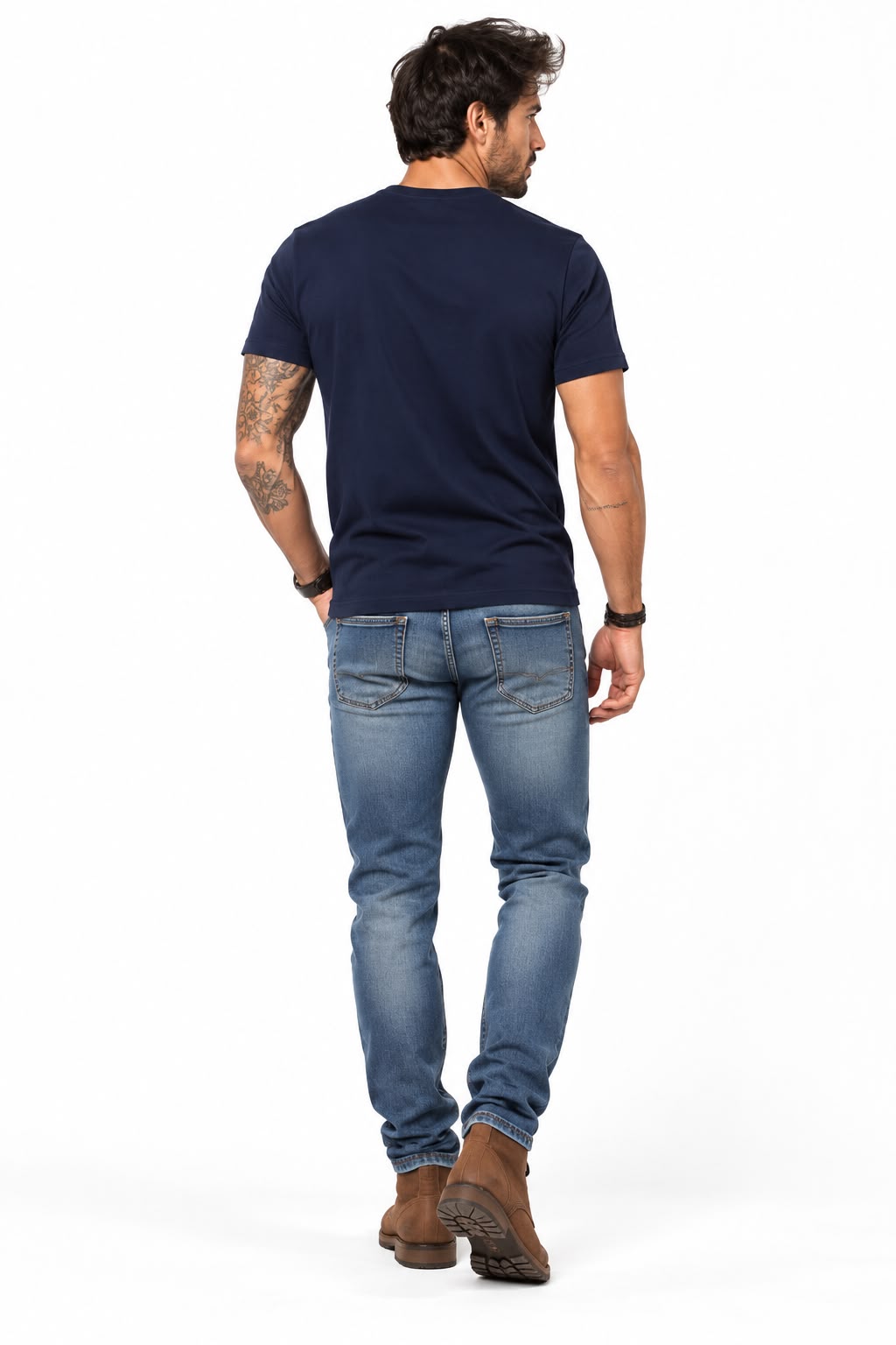 Camiseta RARE Popeye Garage Azul Marino