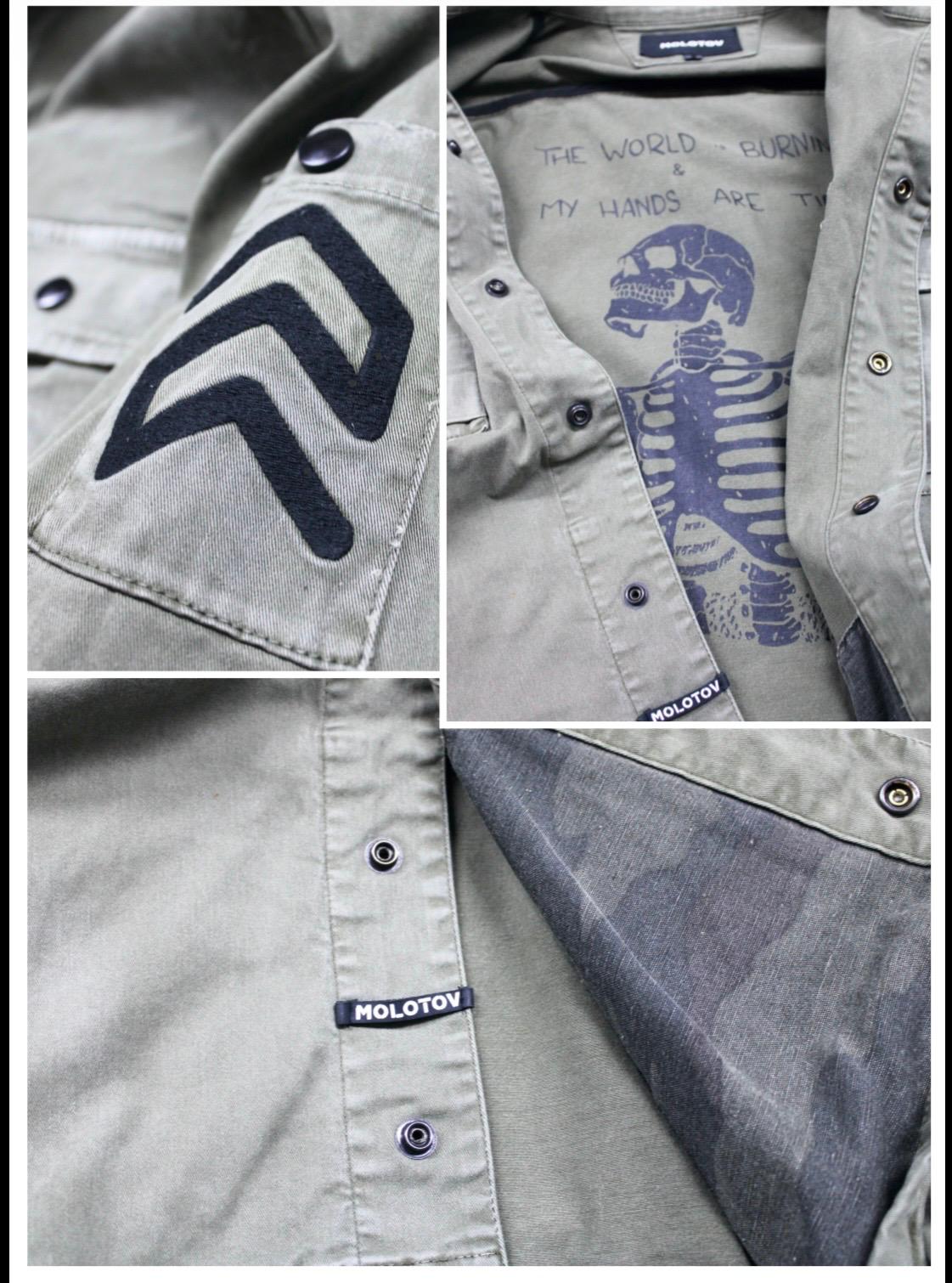 Sobrecamisa militar Molotov