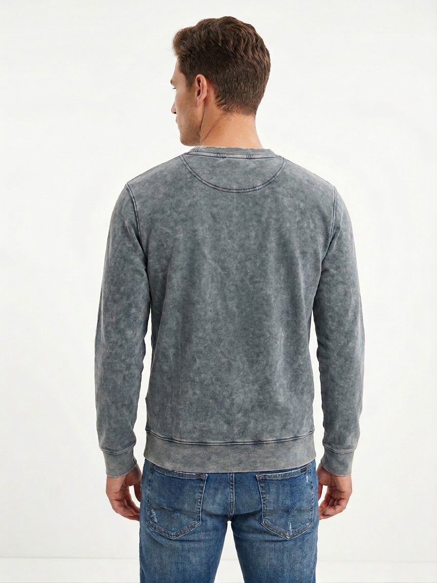 Sudadera Gianni Lupo Vintage Denim Washed