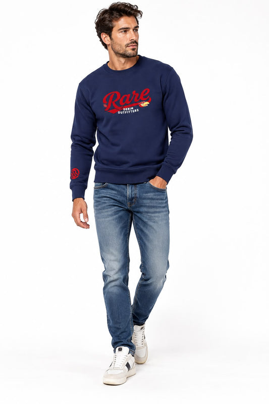 Sudadera RARE Denim Outfitters Azul Marino