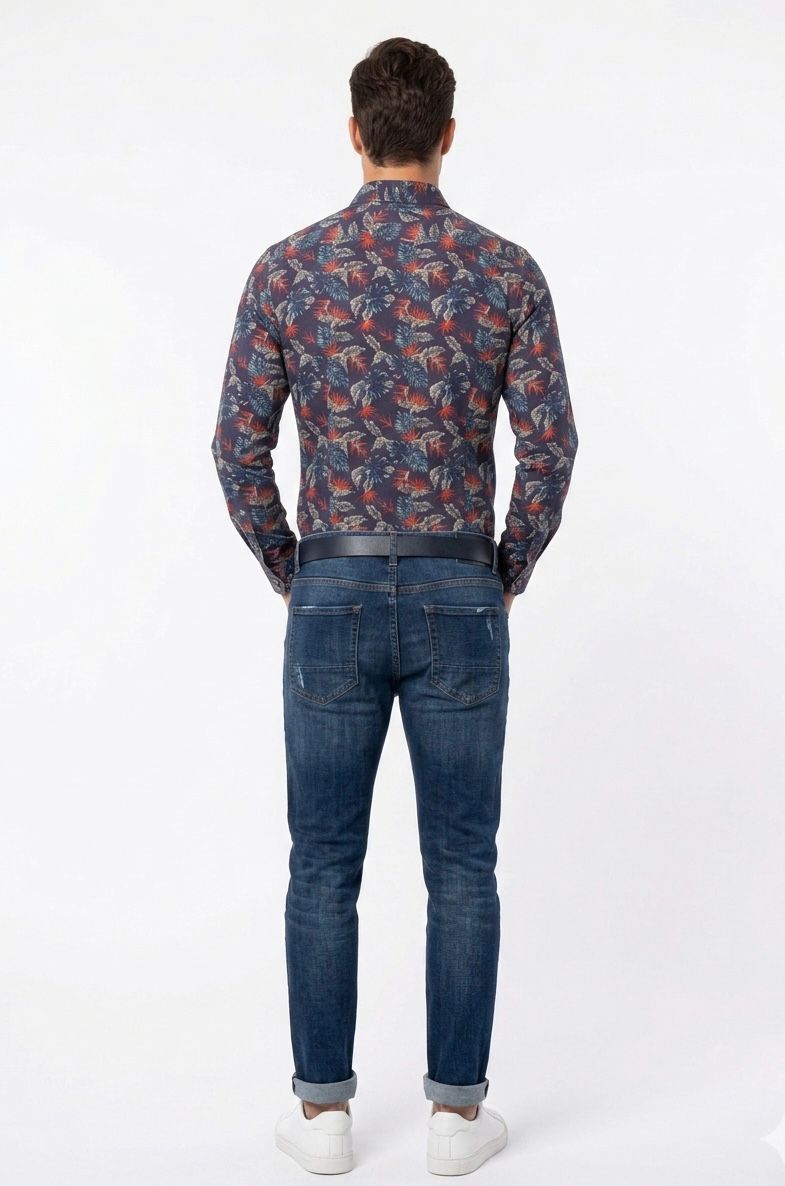 Camisa estampada Monttesco silvestre