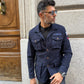 Chaqueta estilo militar berne