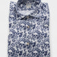 Camisa estampada Monttesco calaveras azul