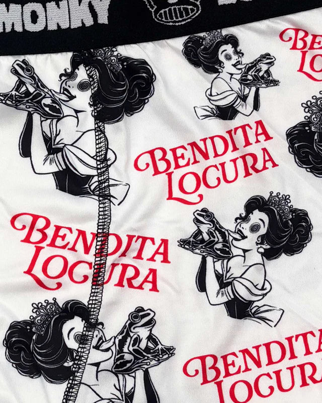 Calzoncillos loco monkey bendita locura