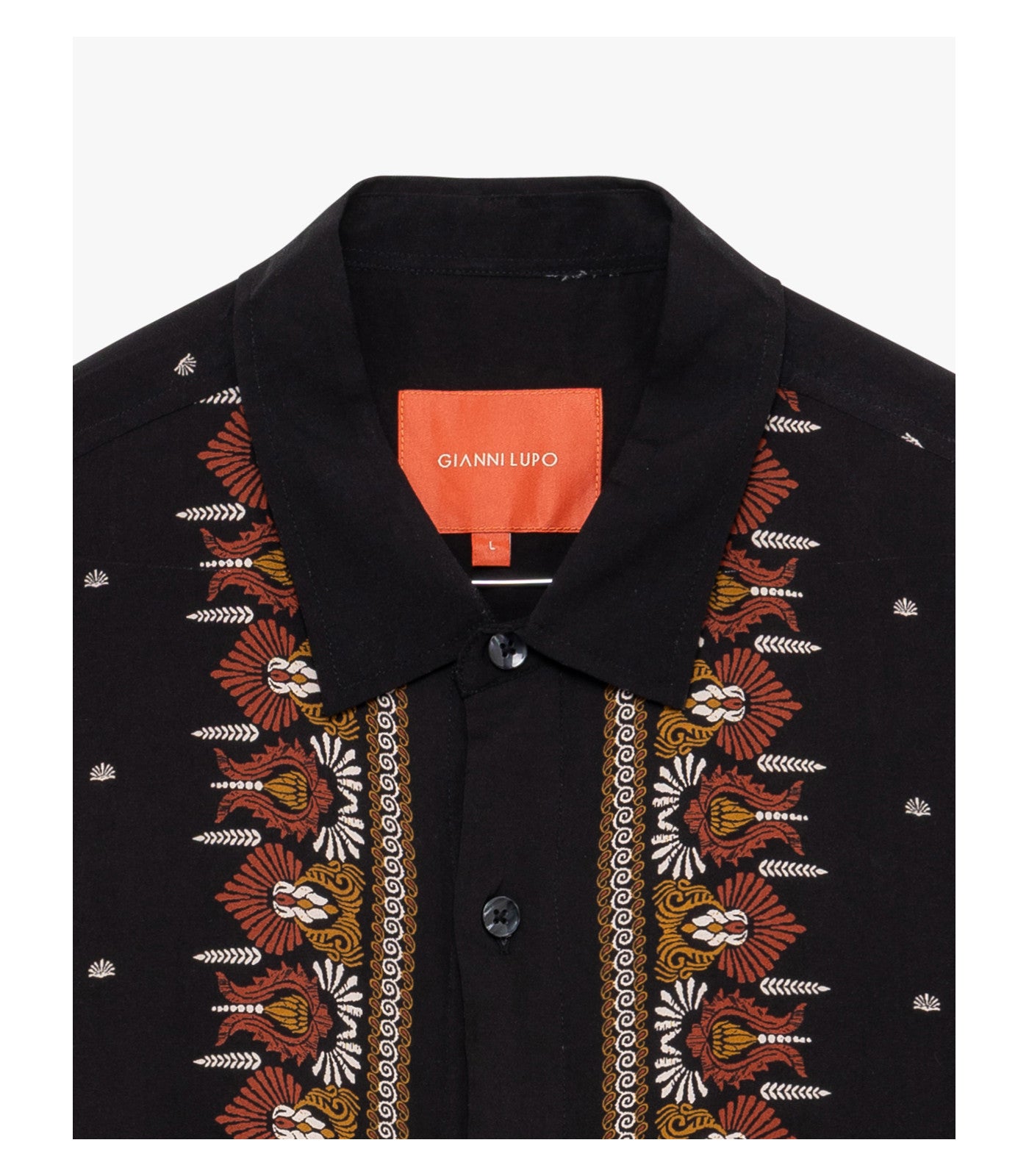 Camisa manga corta Gianni etnic