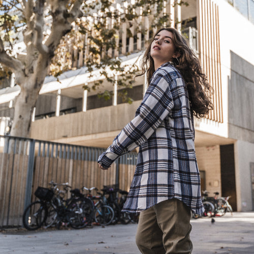 Camisa cuadros gaviota HYDROPONIC