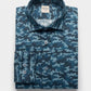 Camisa Estampada Camuflaje Azul Monttesco – Made in Spain