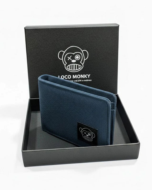 Cartera loco monky dark blue