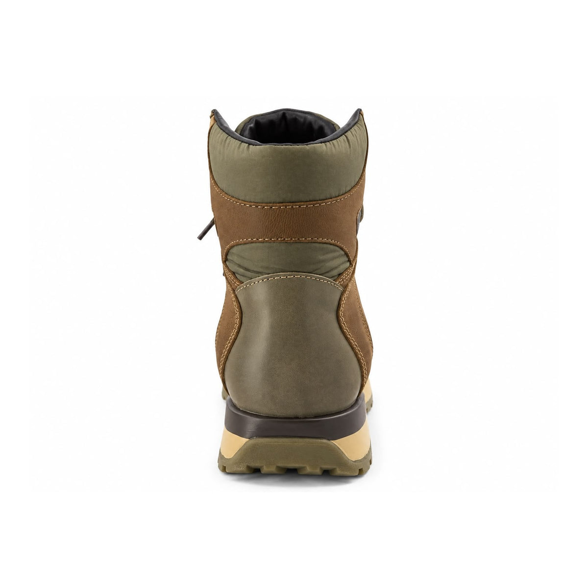 Bota Cetti Hombre Marrón y Kaki – Piel Nobuk