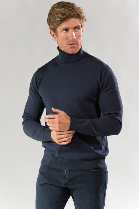 Jersey cuello vuelto  ROMEO Coronel Tapiocca