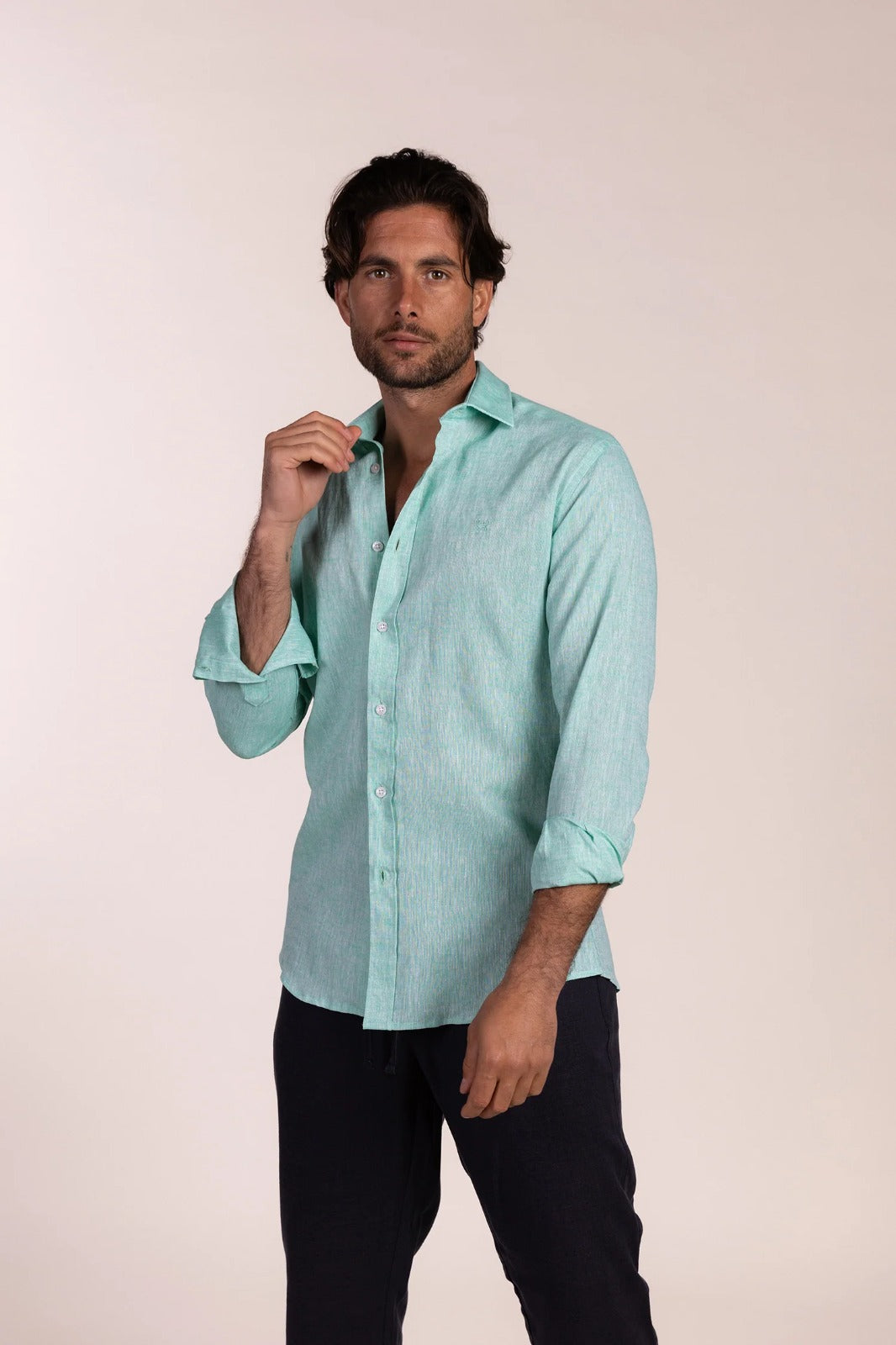 Camisa de lino Ibiza